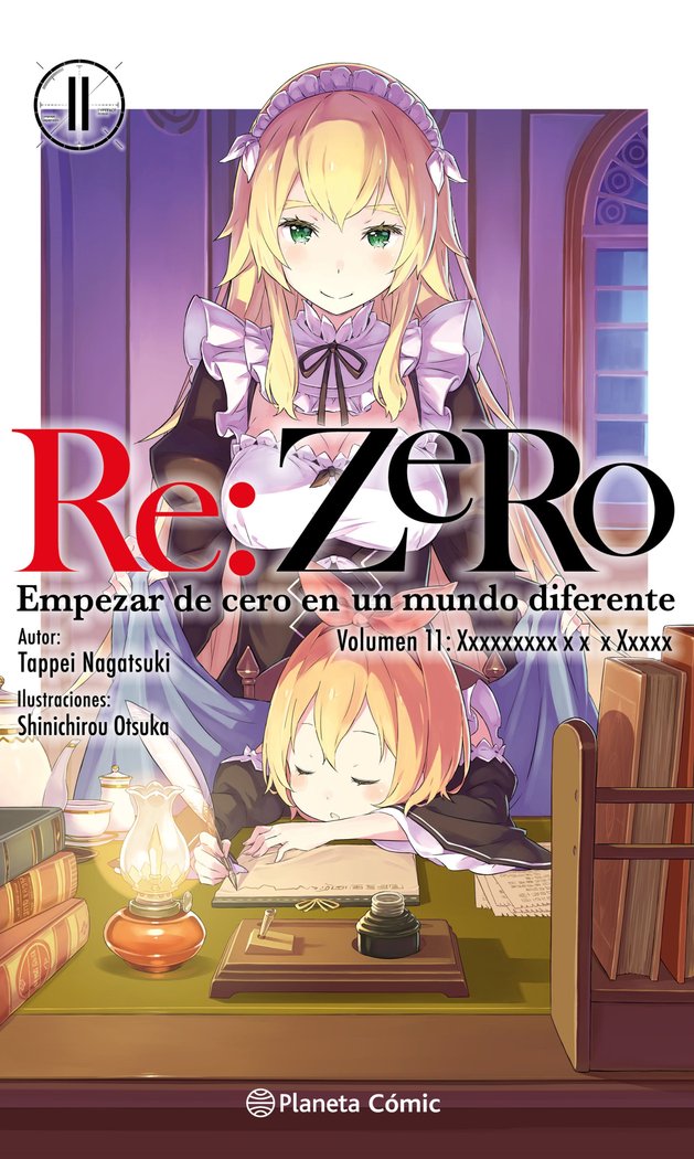 RE:ZERO Nº 11 (NOVELA), de NAGATSUKI, TAPPEI | portada del libro