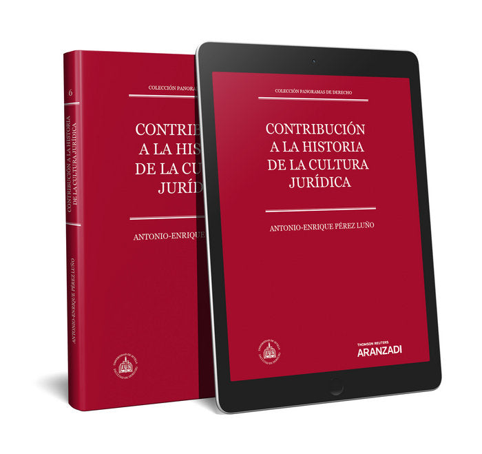 Contribución a la historia de la cultura jurídica (Papel + e-book), de Pérez Luño, Antonio-Enrique | portada del libro