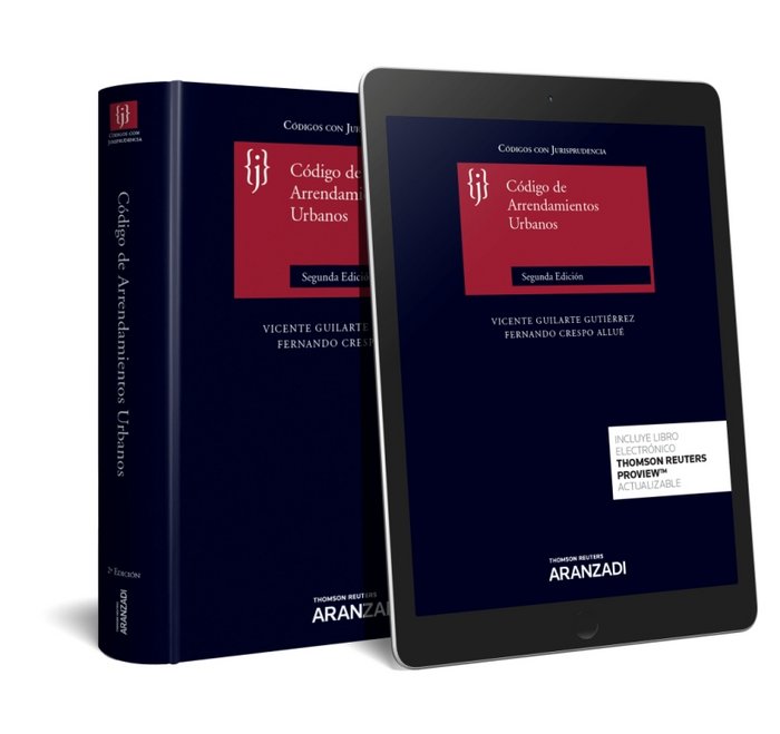 Código de Arrendamientos Urbanos con Jurisprudencia (Papel + e-book), de Crespo Allué, Fernando | portada del libro