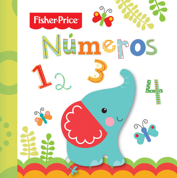 TEXTURITAS FISHER PRICE- NÚMEROS, de AA.VV. | portada del libro
