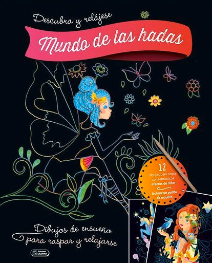 DESCUBRA Y RELÁJESE - MUNDO DE LAS HADAS | portada del libro