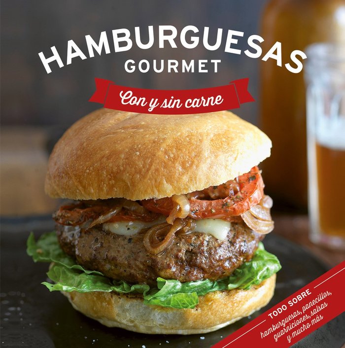 HAMBURGUESAS GOURMET | portada del libro
