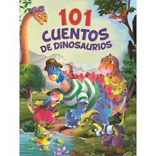 101 CUENTOS DE DINOSAURIOS, de S.A. EDICIONES SALDAÑA | portada del libro