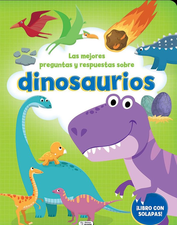 LAS MEJORES PREGUNTAS Y RESPUESTAS SOBRE DINOSAUR | portada del libro