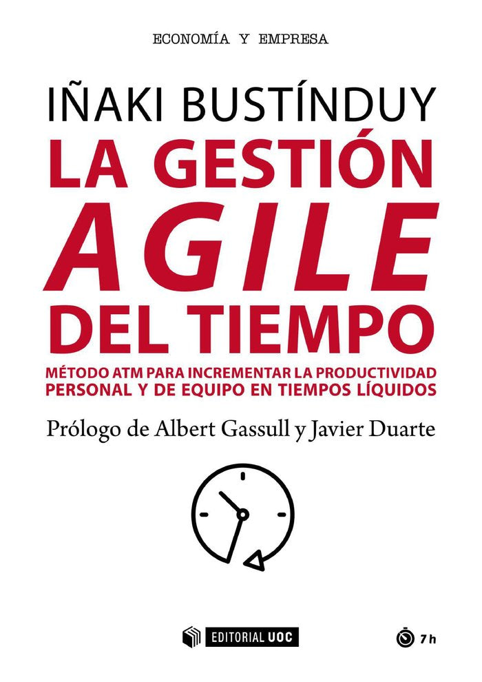 GESTION AGILE DEL TIEMPO, de BUSTINDUY IÑAKI | portada del libro