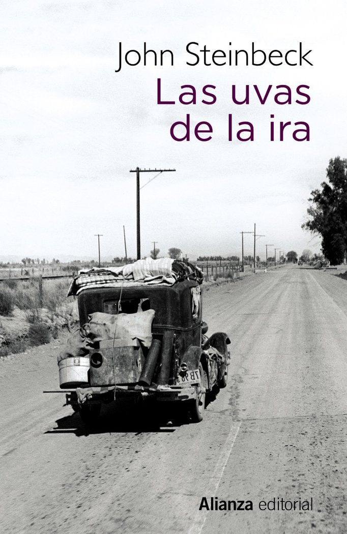 Las uvas de la ira, de Steinbeck, John | portada del libro