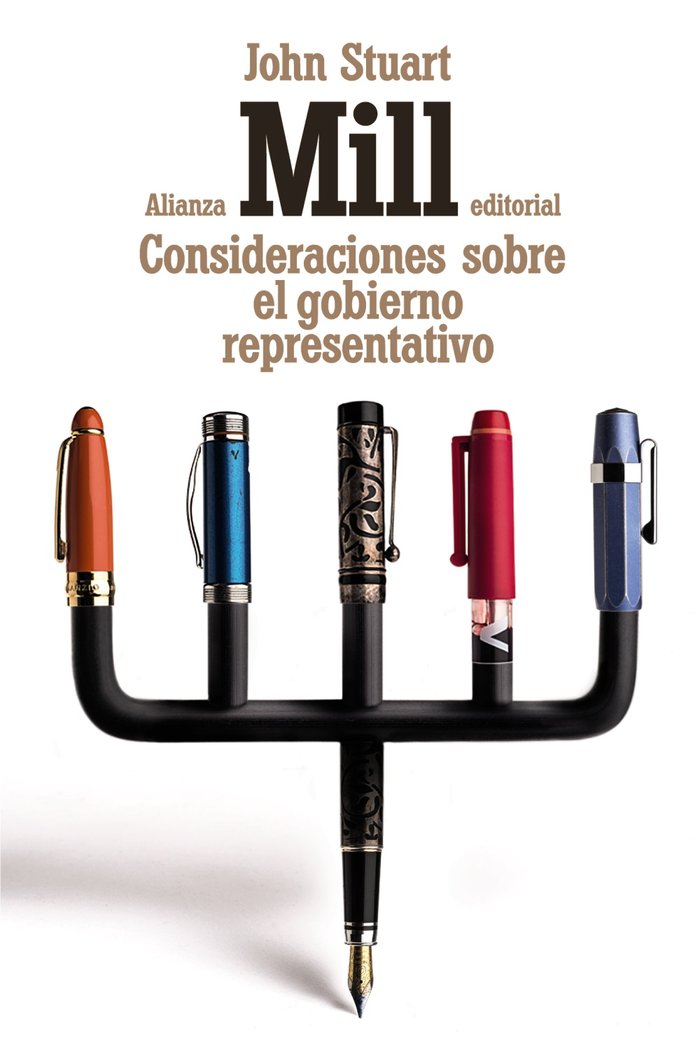 Consideraciones sobre el gobierno representativo, de Mill, John Stuart | portada del libro