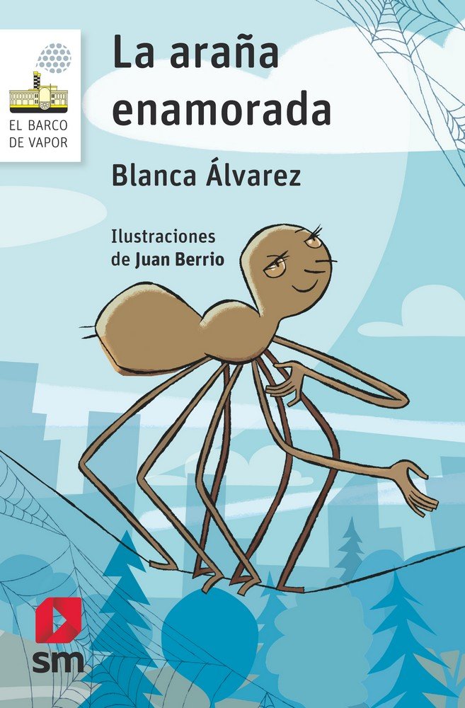 La araña enamorada, de Álvarez González, Blanca | portada del libro