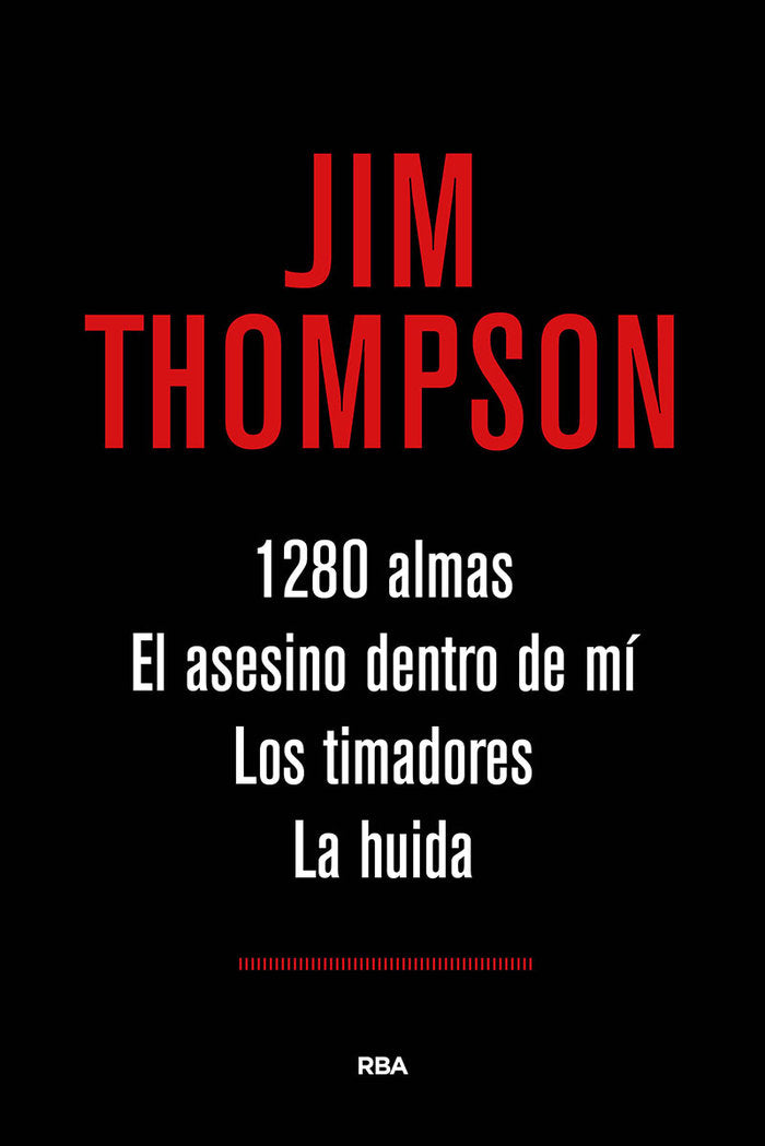 ÓMNIBUS JIM THOMPSON, de Thompson Jim | portada del libro