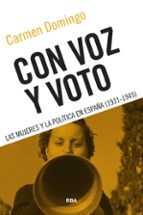 CON VOZ Y VOTO, de Carmen Domingo | portada del libro