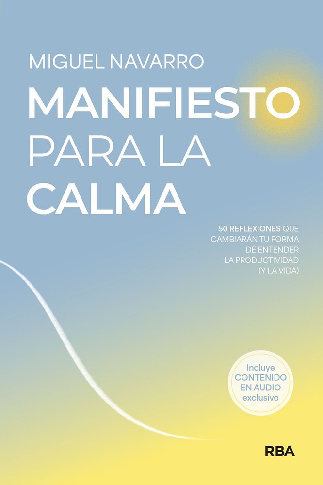 MANIFIESTO PARA LA CALMA, de NAVARRO | portada del libro