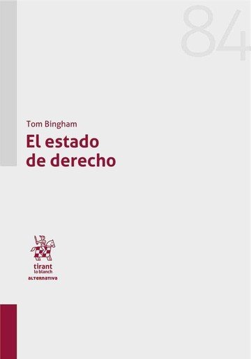 El estado de derecho, de Bingham | portada del libro