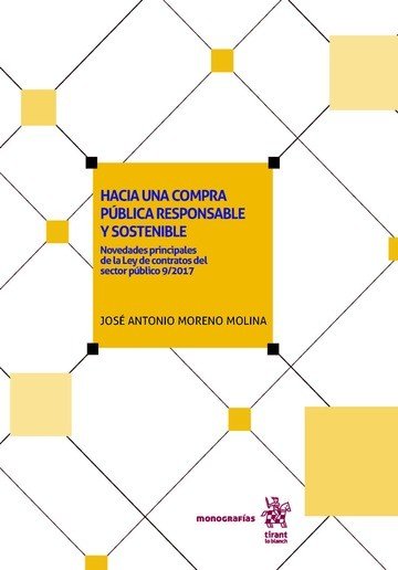 Hacia una compra pública responsable y sostenible, de Moreno Molina | portada del libro