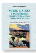 Sobre viatges i memòries. Llorenç Villalonga i altres escriptors, de Rosselló Bover, Pere | portada del libro