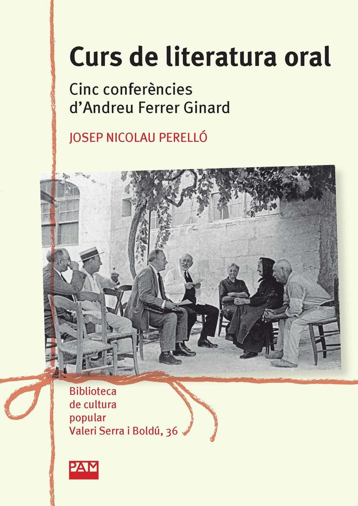 CURS DE LITERATURA ORAL, de NICOLAU PERELLó, JOSEP | portada del libro