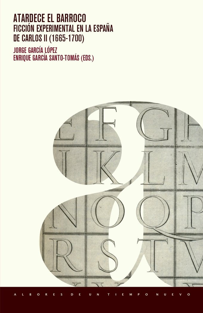 ATARDECE EL BARROCO, de JORGE GARCIA LOPEZ | portada del libro