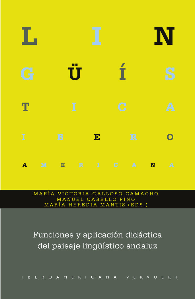 FUNCIONES Y APLICACION DIDACTICA DEL PAISAJE LINGUISTICO AN, de AA.VV. | portada del libro