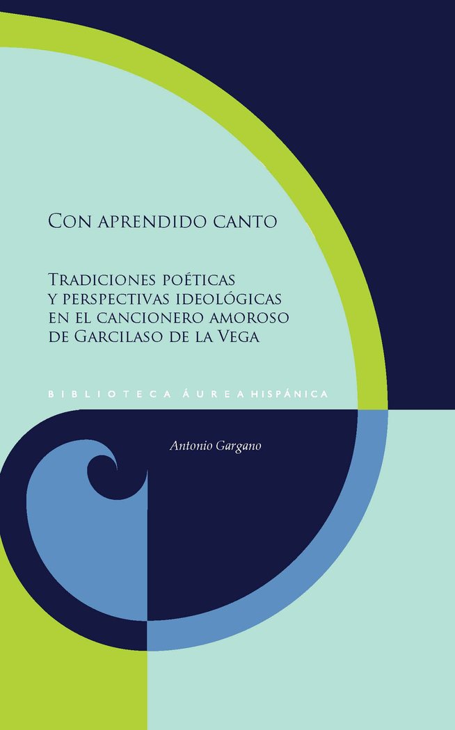 CON APRENDIDO CANTO, de ANTONIO GARGANO | portada del libro