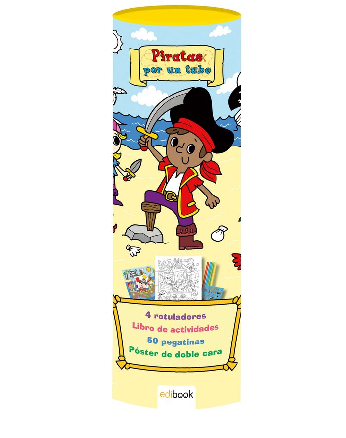 COLOR POR UN TUBO PIRATAS, de AA VV | portada del libro