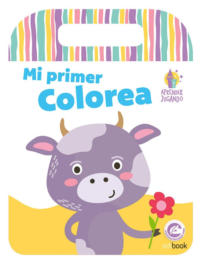 APRENDER JUGANDO - LIBRO COLOREAR - Nº 1 | portada del libro