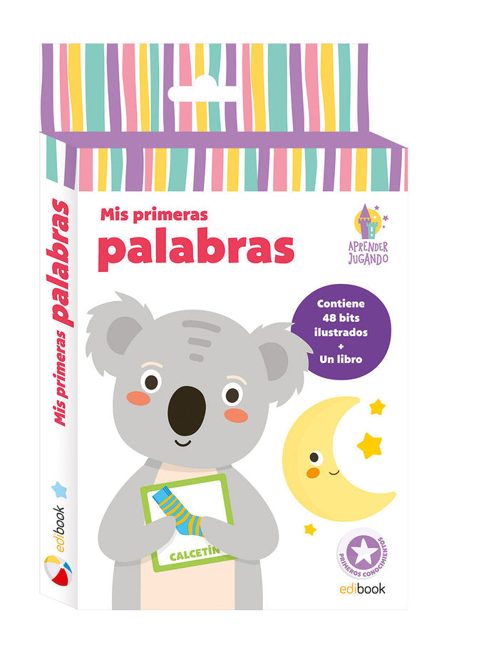 APRENDER JUGANDO - LIBRO BITS - mis primeras palabras | portada del libro