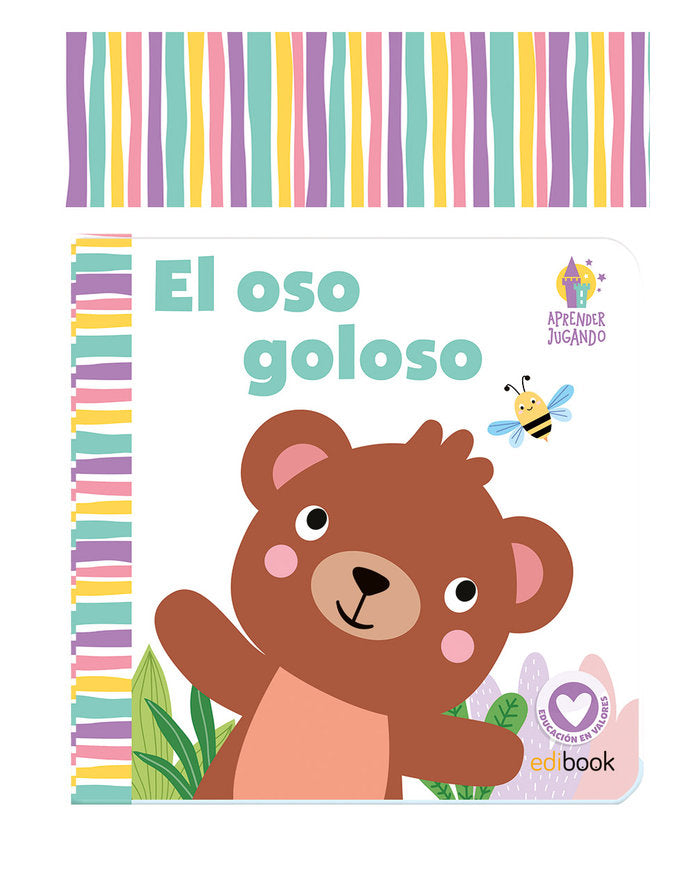 APRENDER JUGANDO - LIBRO BAÑO - EL OSOS GOLOSO | portada del libro