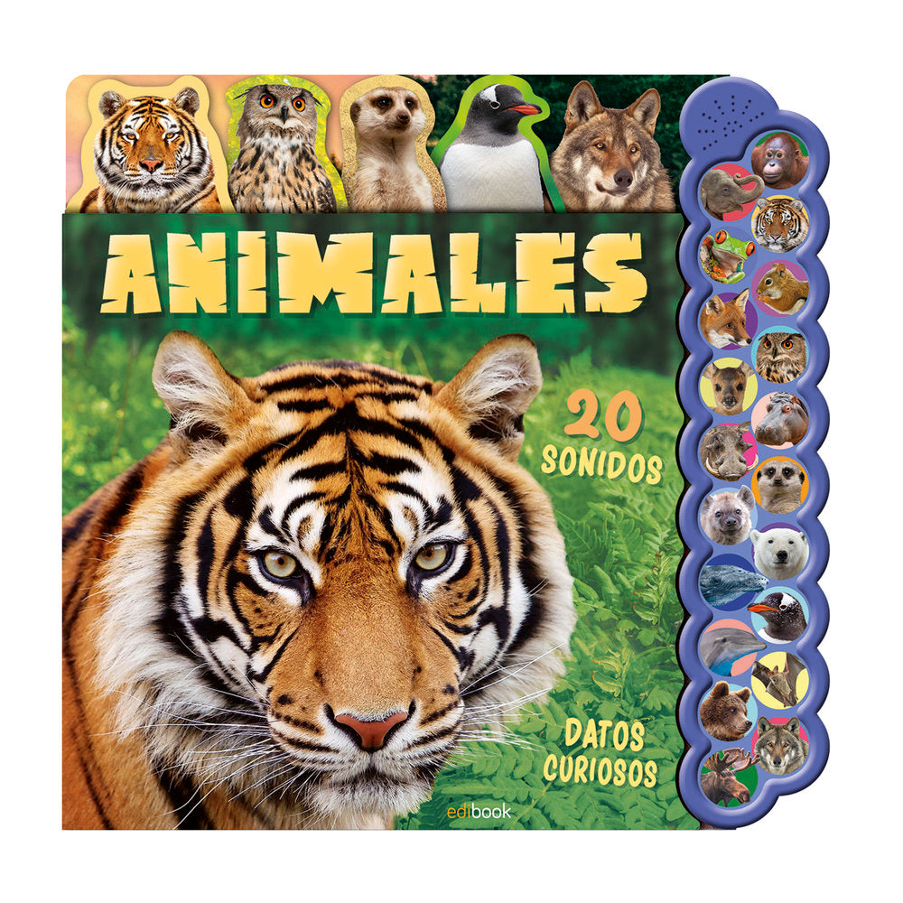 20 SONIDOS DE ANIMALES | portada del libro