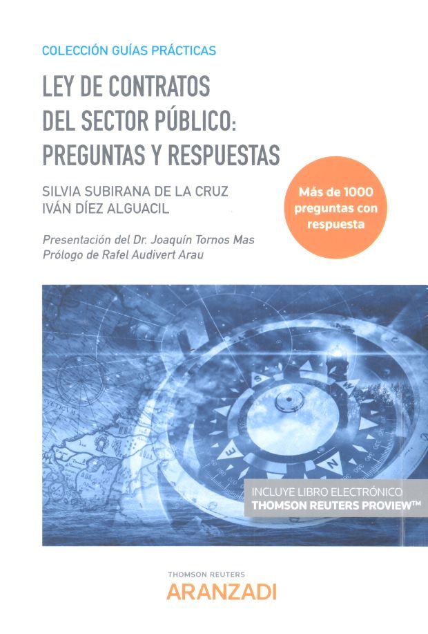Ley de Contratos del Sector Público: preguntas y respuestas (Papel + e-book), de Díez Alguacil, Iván | portada del libro