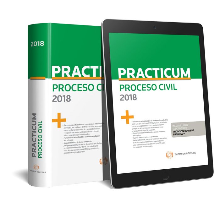 PRACTICUM PROCESO CIVIL 2018, de TORIBIOS FUENTES,FERNANDO | portada del libro