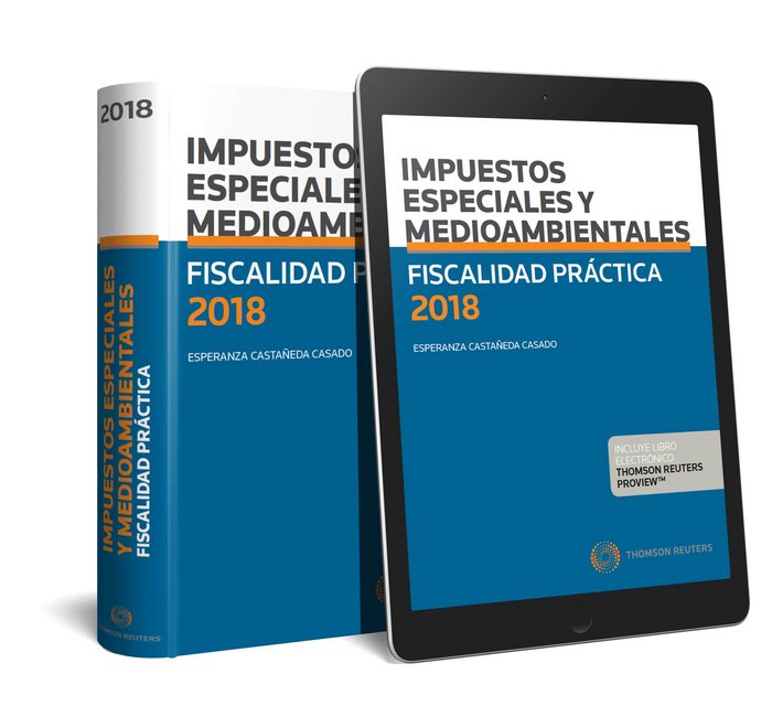 Fiscalidad Práctica 2018. Impuestos especiales y medioambientales (Papel + e-book), de Castañeda Casado, Esperanza | portada