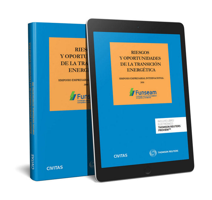 Riesgos y oportunidades de la transición energética (Papel + e-book), de FUNSEAM, FUNSEAM | portada del libro