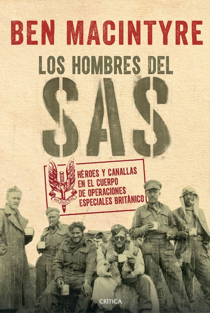 Los hombres del SAS, de Macintyre, Ben | portada del libro