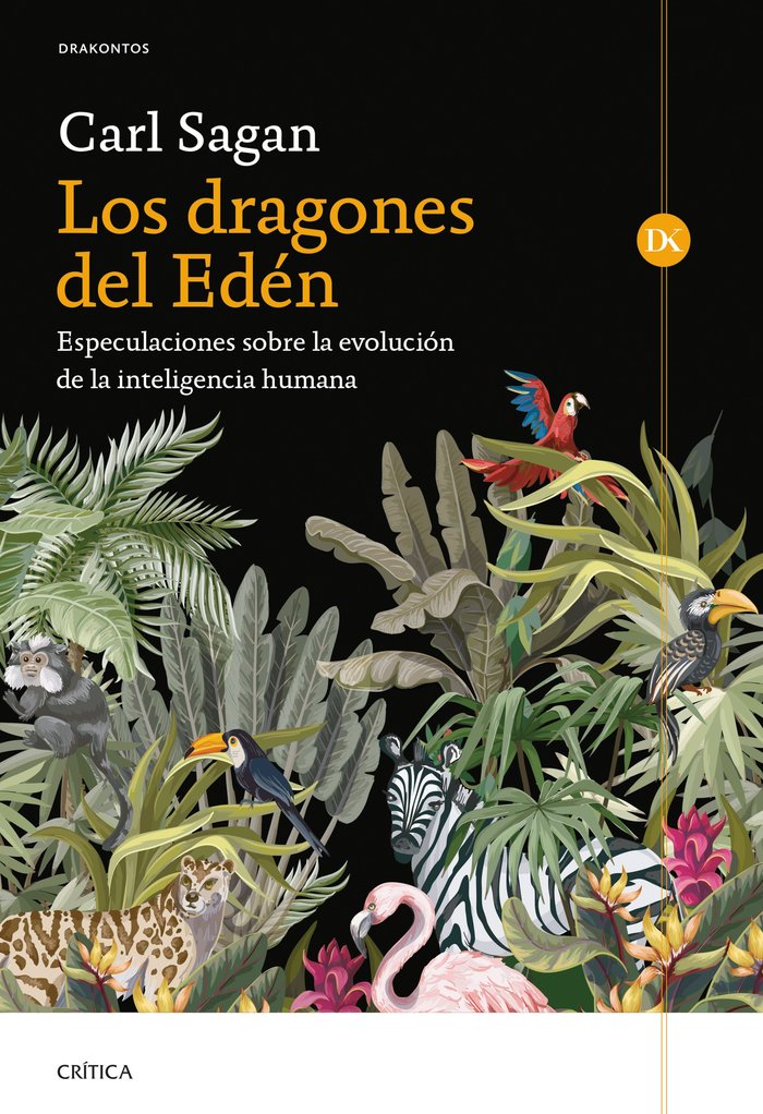 LOS DRAGONES DEL EDEN, de CARL SAGAN | portada del libro