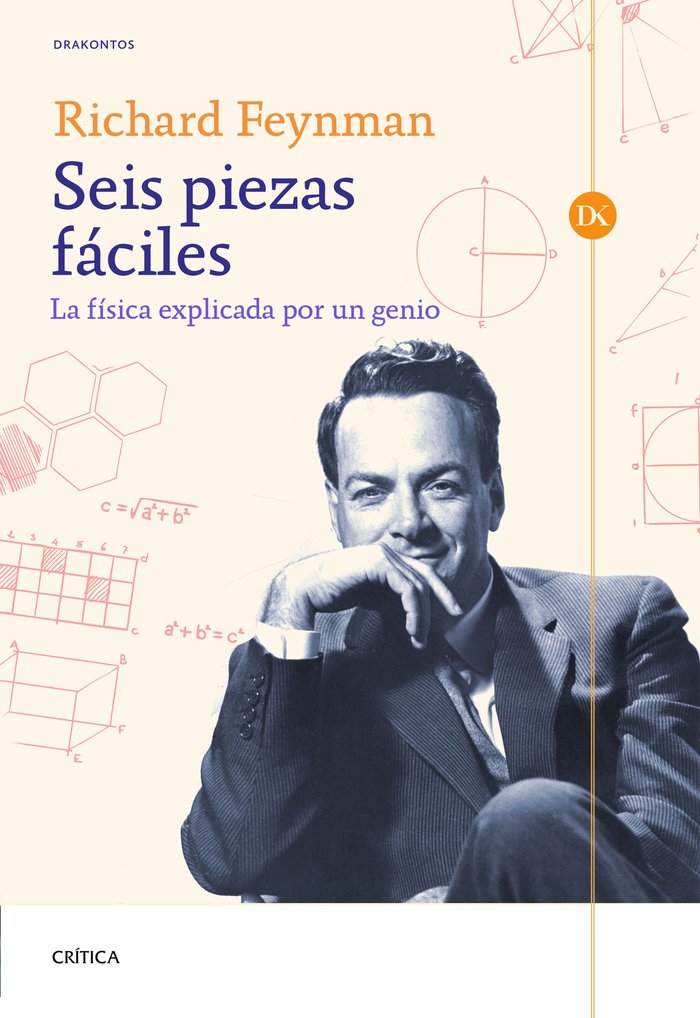 SEIS PIEZAS FACILES, de RICHARD P. FEYNMAN | portada del libro