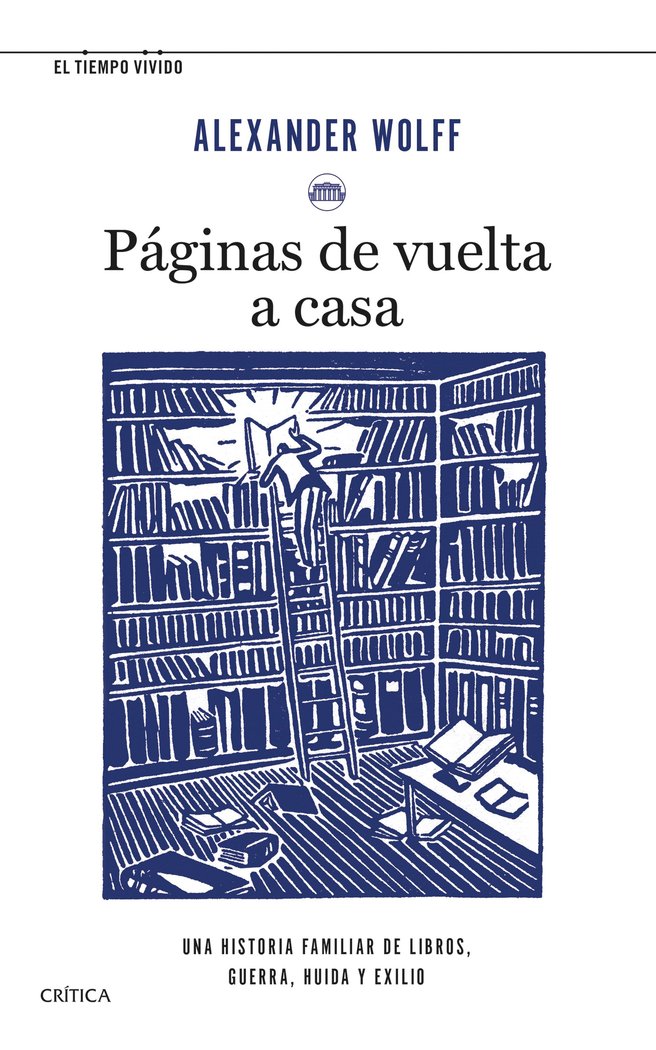 PAGINAS DE VUELTA A CASA DE ALEXANDER, de ALEXANDER WOLFF | portada del libro
