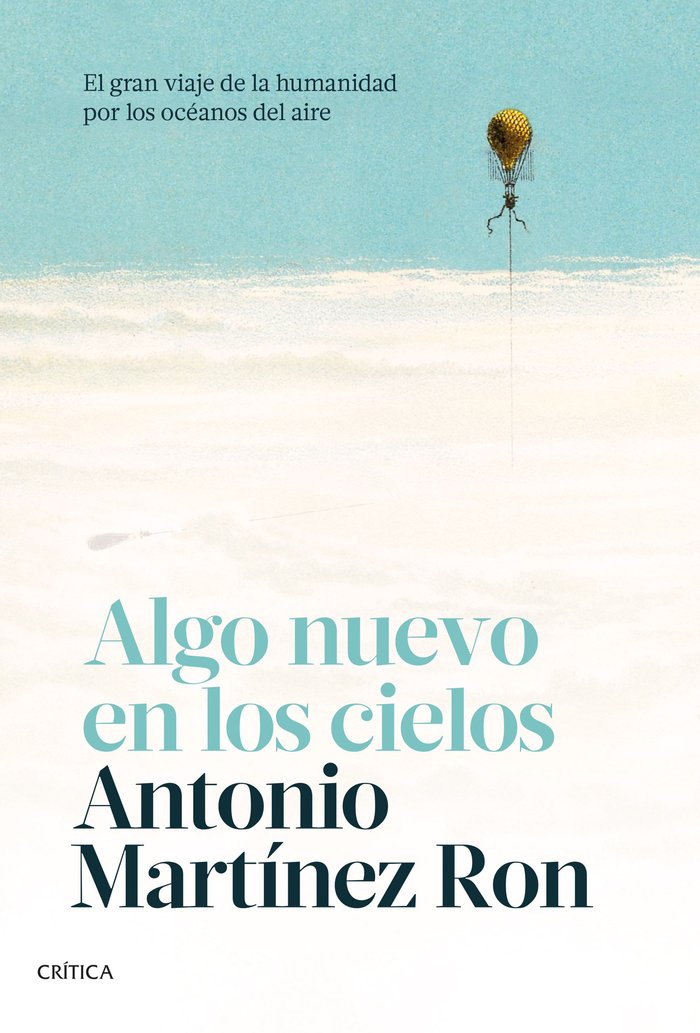 ALGO NUEVO EN LOS CIELOS, de ANTONIO MARTINEZ RON | portada del libro