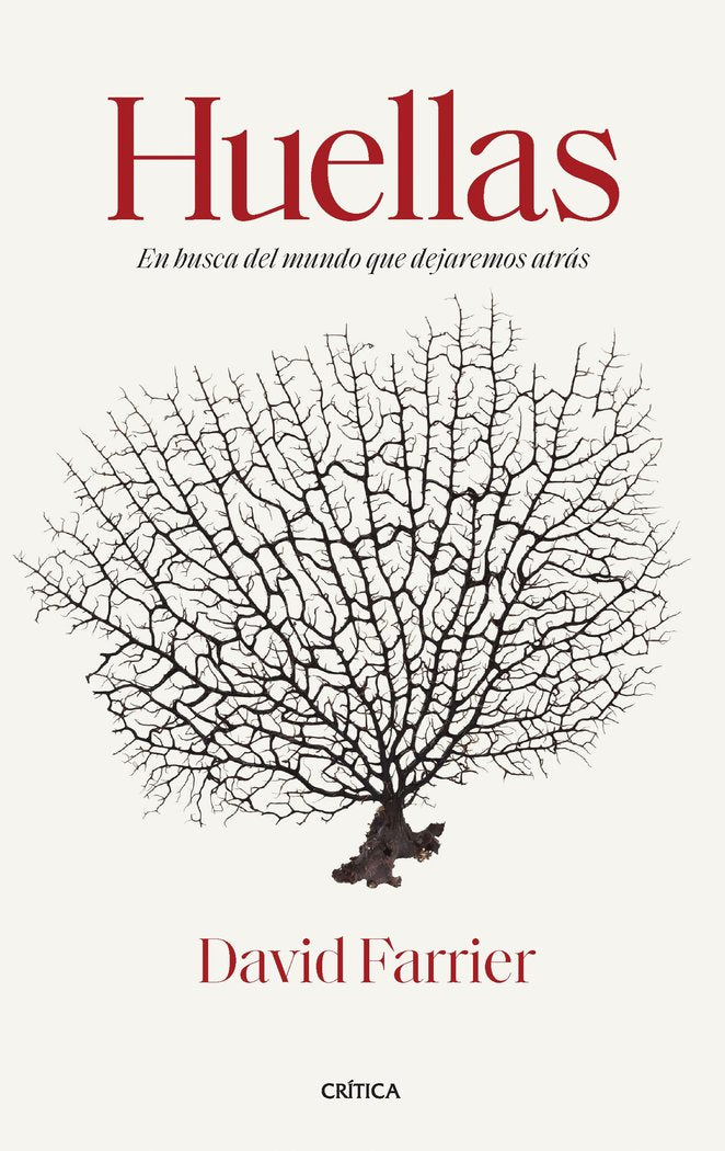 HUELLAS, de DAVID FARRIER | portada del libro