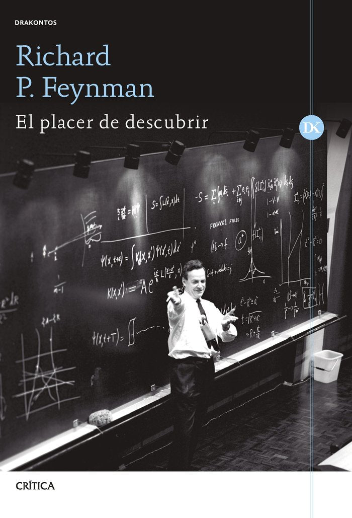 EL PLACER DE DESCUBRIR, de RICHARD P. FEYNMAN | portada del libro