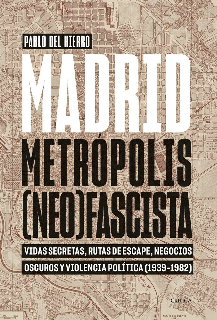 MADRID, METROPOLI, de PABLO DEL HIERRO | portada del libro