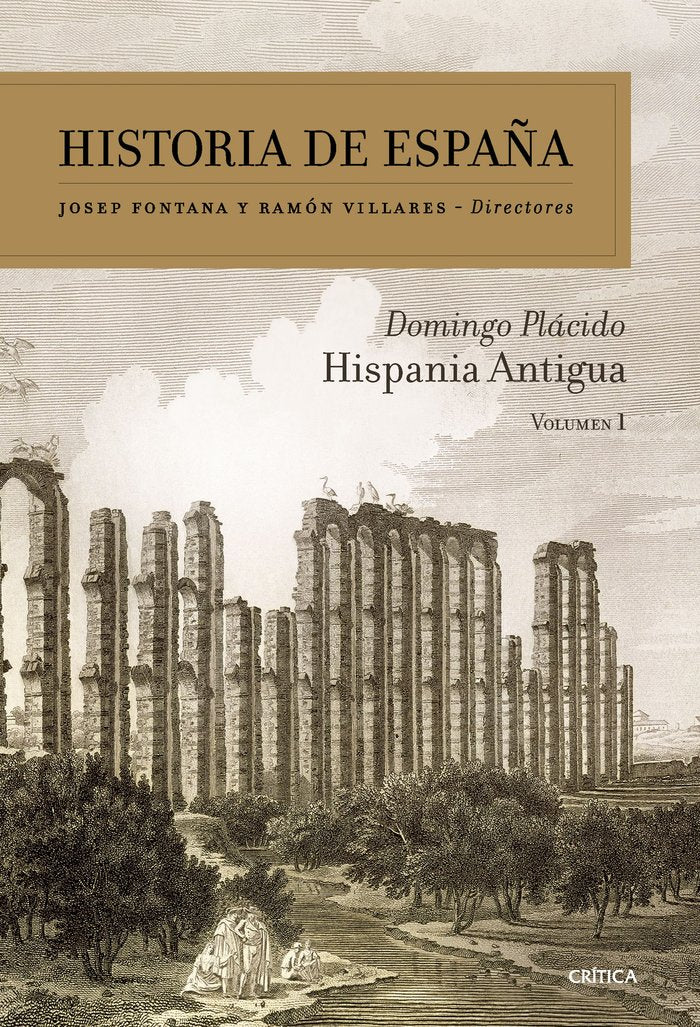 HISPANIA ANTIGUA, de DOMINGO PLACIDO | portada del libro
