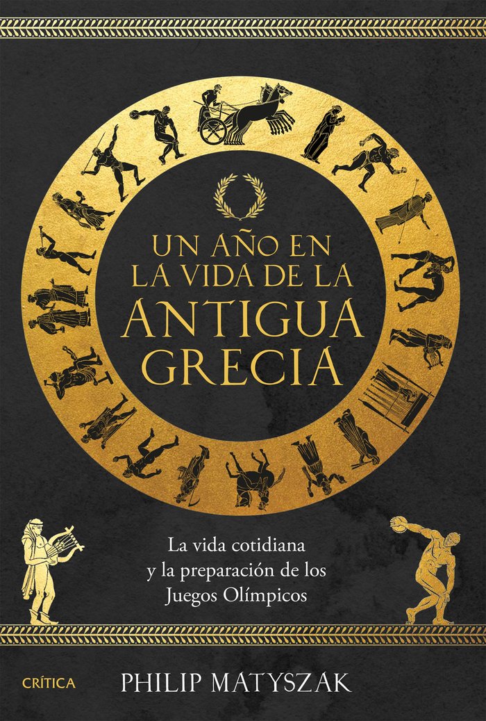 UN AÑO EN LA VIDA DE LA ANTIGUA GRECIA, de PHILIP MATYSZAK | portada del libro
