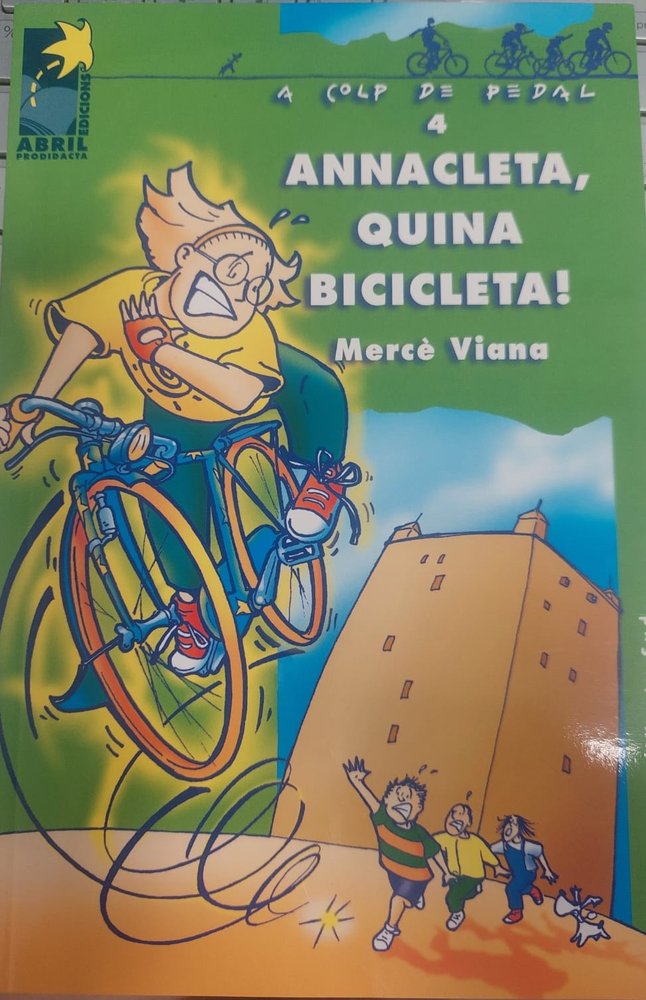 Annacleta, quina bicicleta!, de Viana, Mercè | portada del libro
