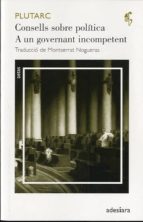 CONSELLS SOBRE POLITICA, de Plutarco | portada del libro