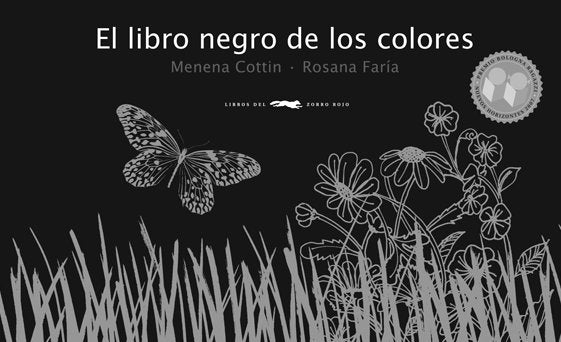 El libro negro de los colores, de Cottin, Menena | portada del libro