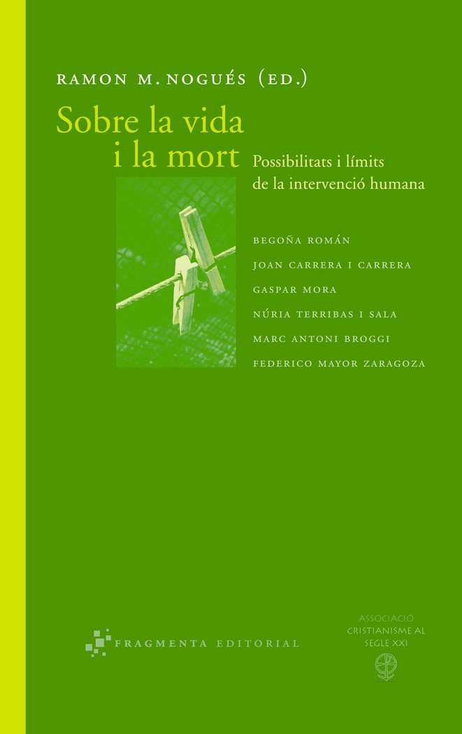 Sobre la vida i la mort, de Nogués Carulla, Ramon M. | portada del libro