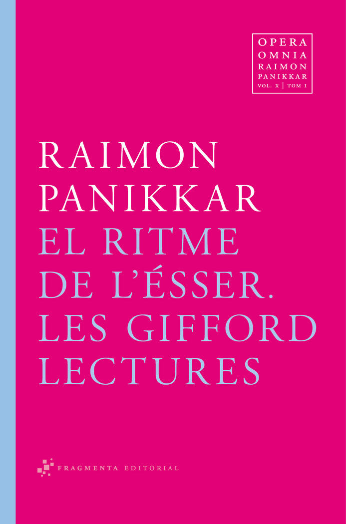 El ritme de l'Ésser, de Panikkar Alemany, Raimon | portada del libro