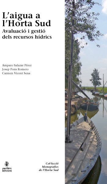 L'aigua a l'Horta Sud, de Salazar Pérez, Amparo | portada del libro