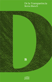 De la Transparència, de Blanch, Berna | portada del libro