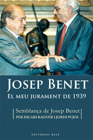 El meu jurament de 1939, de Benet i Morell, Josep | portada del libro