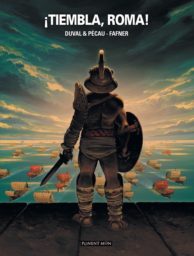 ¡Tiembla, Roma!, de DUVAL | portada del libro